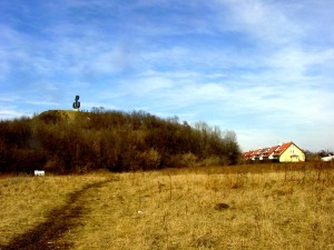 widok na Kopiec od strony południowej w 2002 r